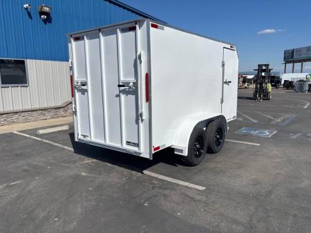 New 2026 Tru Enclosed Cargo Tandem Trailer Ramp or Barn Door 6x12x6 7,000 GVWR