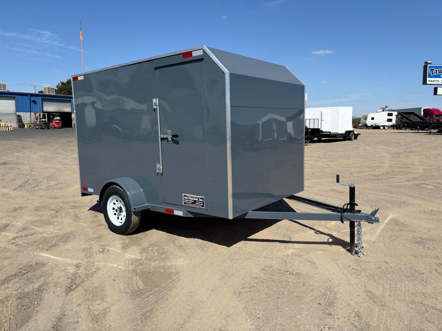 New 2026 Tru Enclosed Cargo Trailer Ramp or Barn Door 6x10x6
