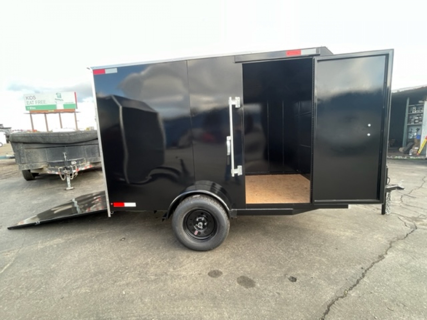 New 2026 Tru Enclosed Cargo Trailer Ramp or Barn Door 6x10x6