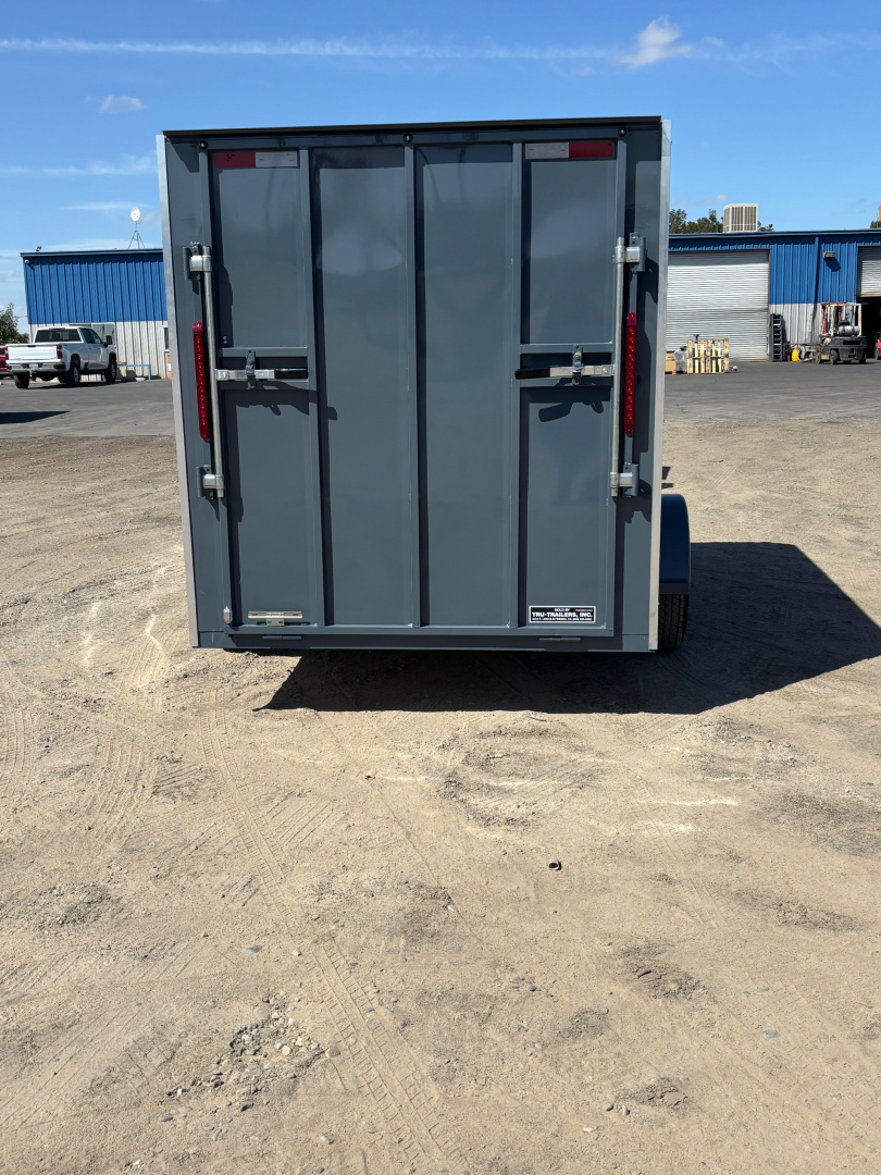 New 2026 Tru Enclosed Cargo Trailer Ramp or Barn Door 6x10x6