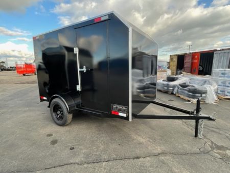 New 2026 Tru Enclosed Cargo Trailer Ramp or Barn Door 6x10x6