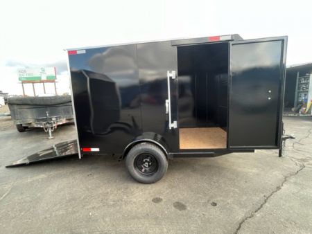 New 2026 Tru Enclosed Cargo Trailer Ramp or Barn Door 6x10x6