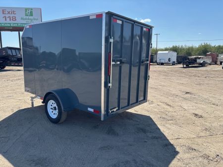 New 2026 Tru Enclosed Cargo Trailer Ramp or Barn Door 6x10x6