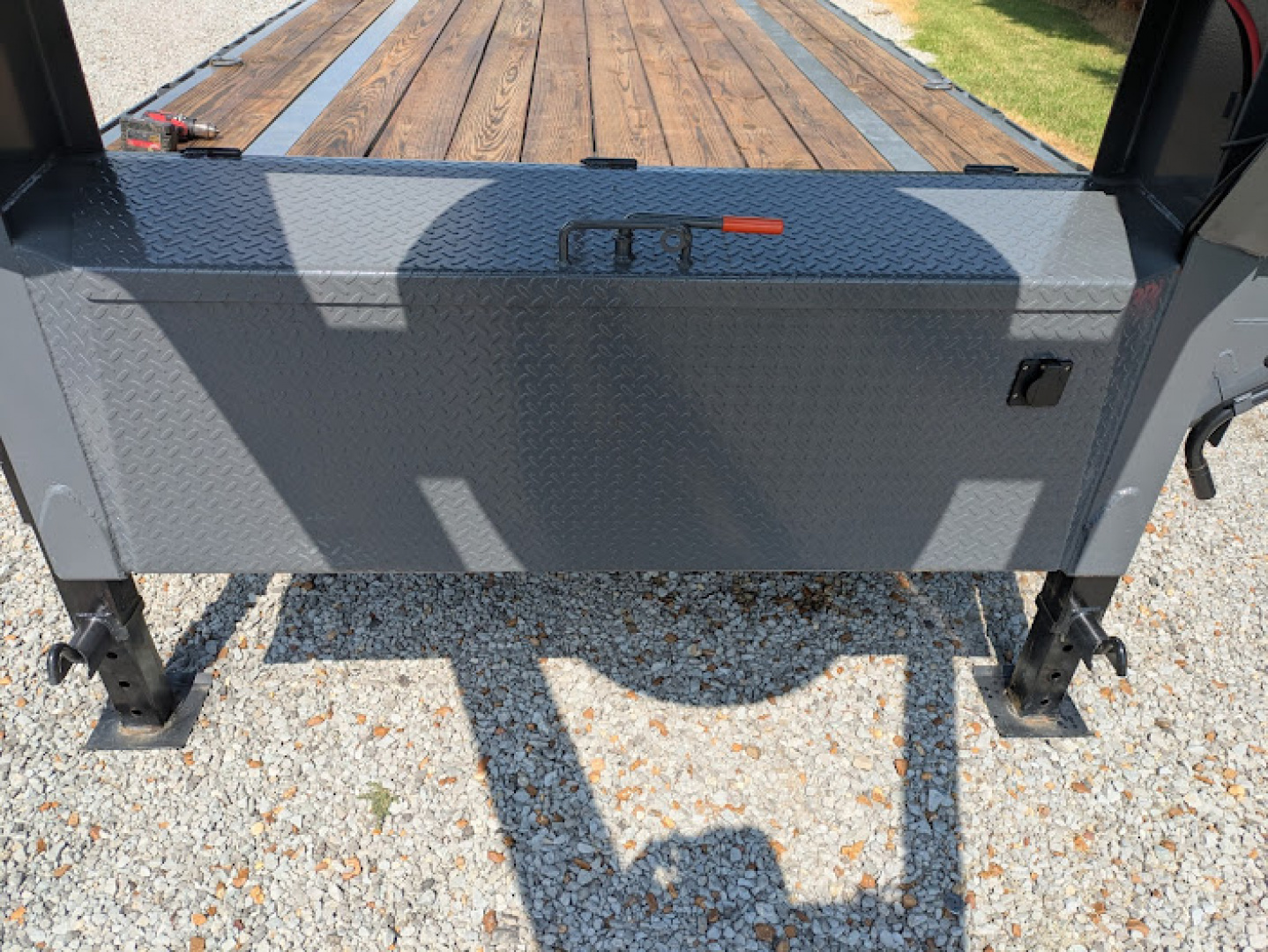 Used 2024 RawMaxx GN20 Flatbed Trailer