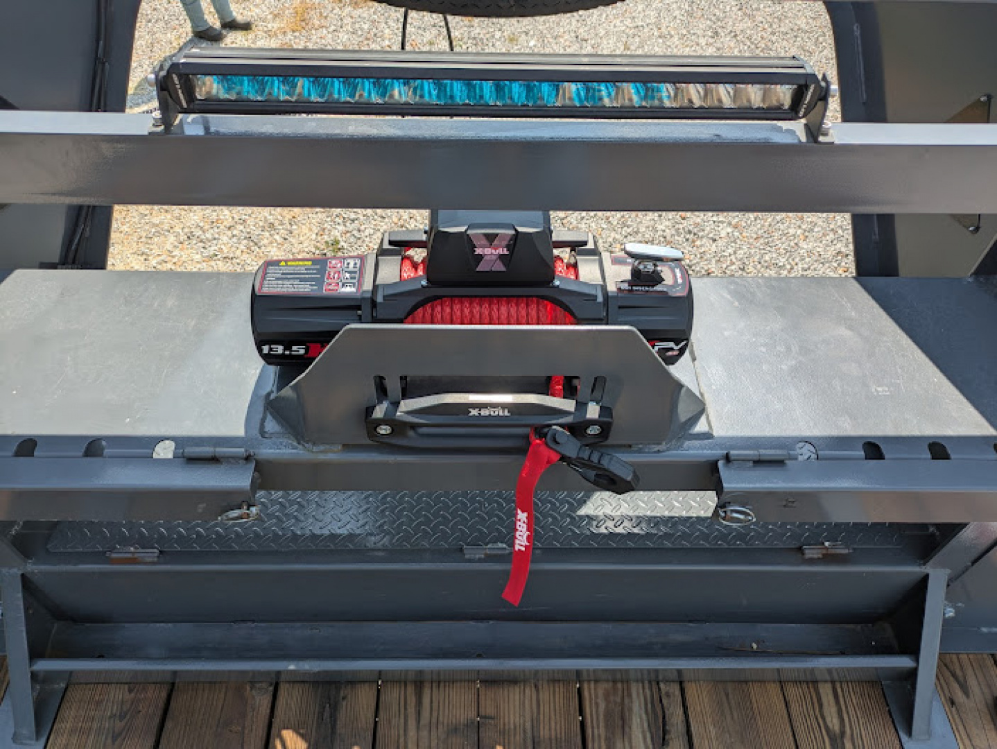 Used 2024 RawMaxx GN20 Flatbed Trailer