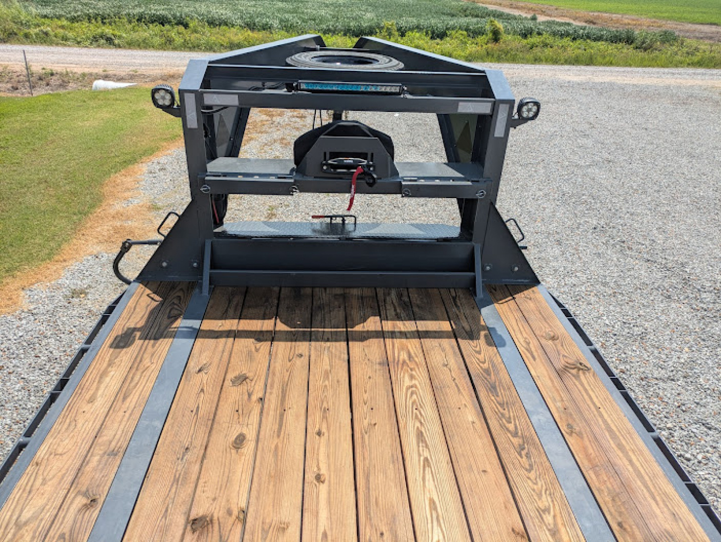 Used 2024 RawMaxx GN20 Flatbed Trailer