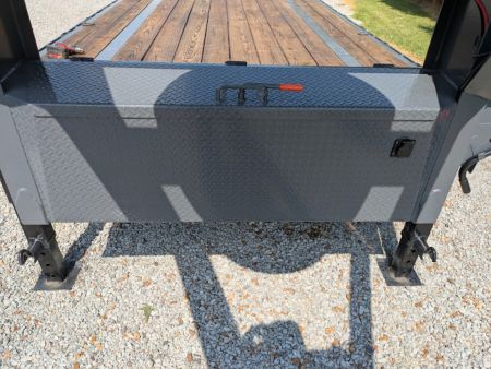 Used 2024 RawMaxx GN20 Flatbed Trailer