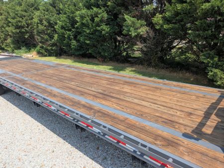 Used 2024 RawMaxx GN20 Flatbed Trailer