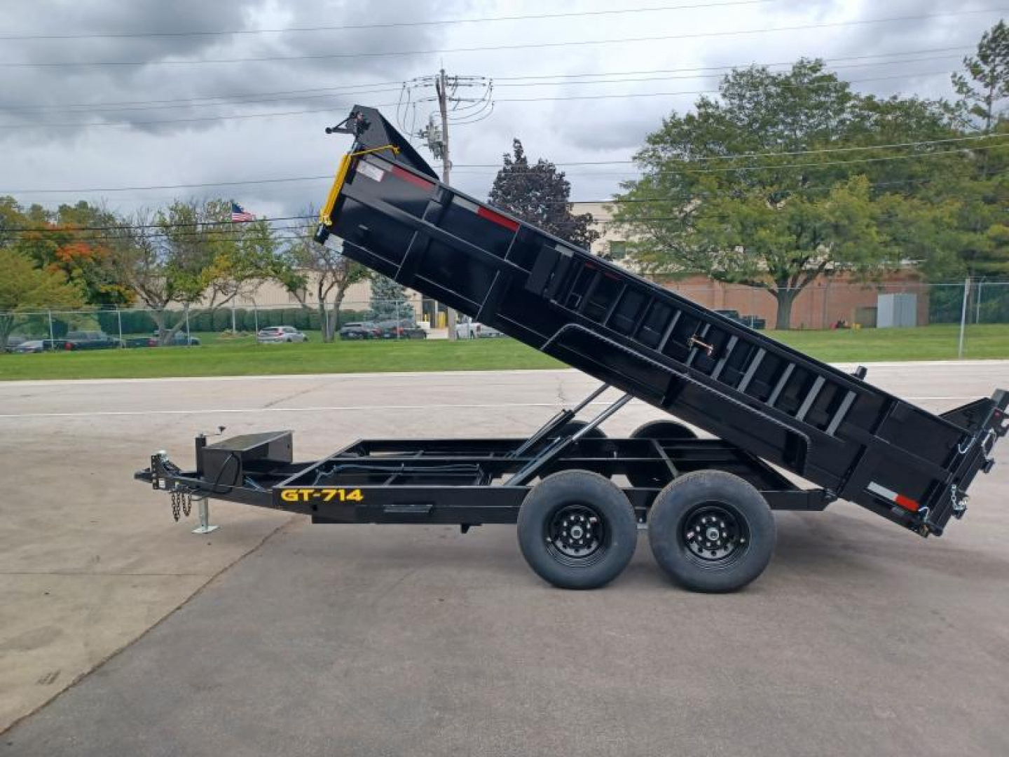 7×14 Dump Trailer