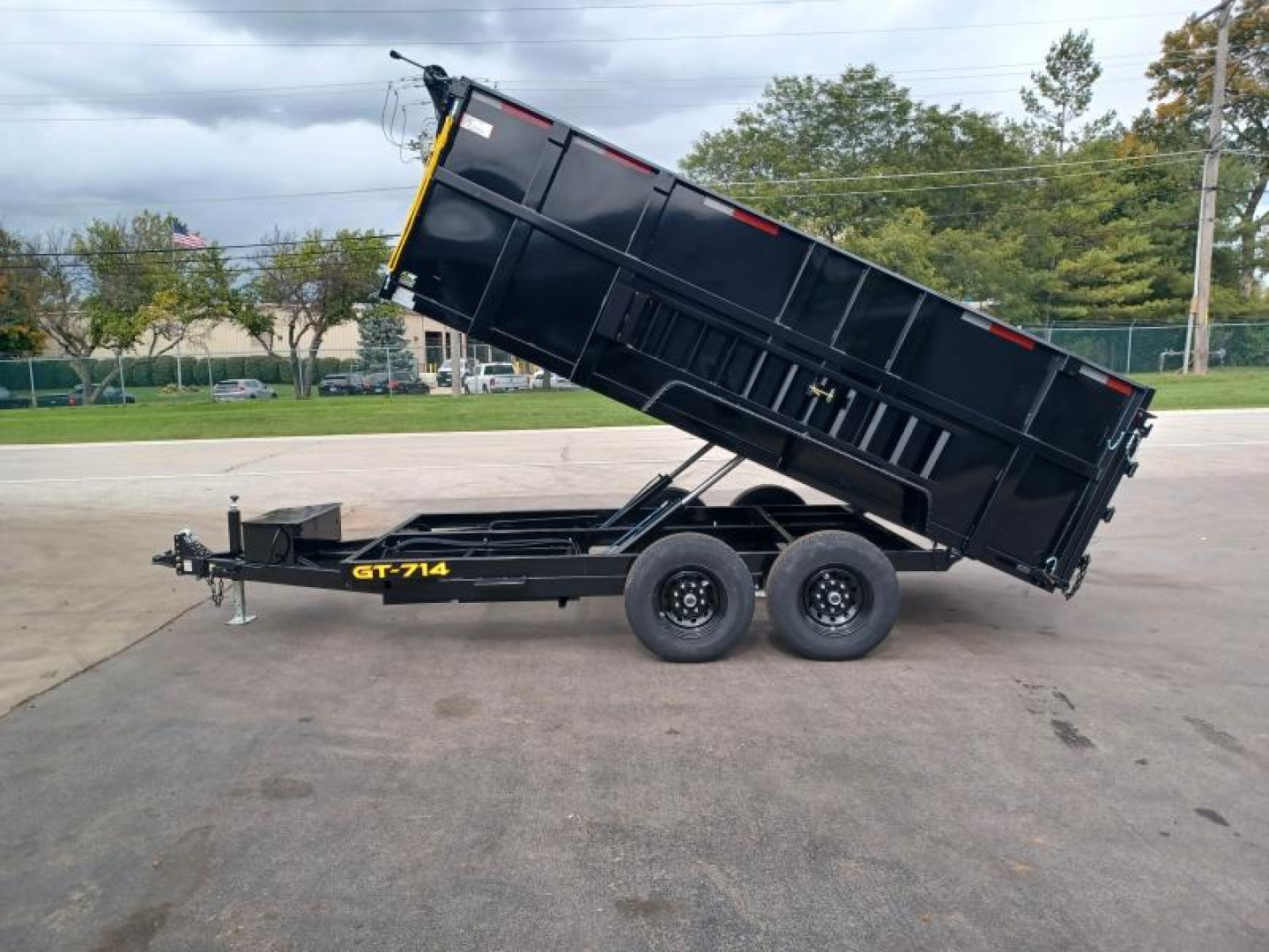 7×14 Dump Trailer