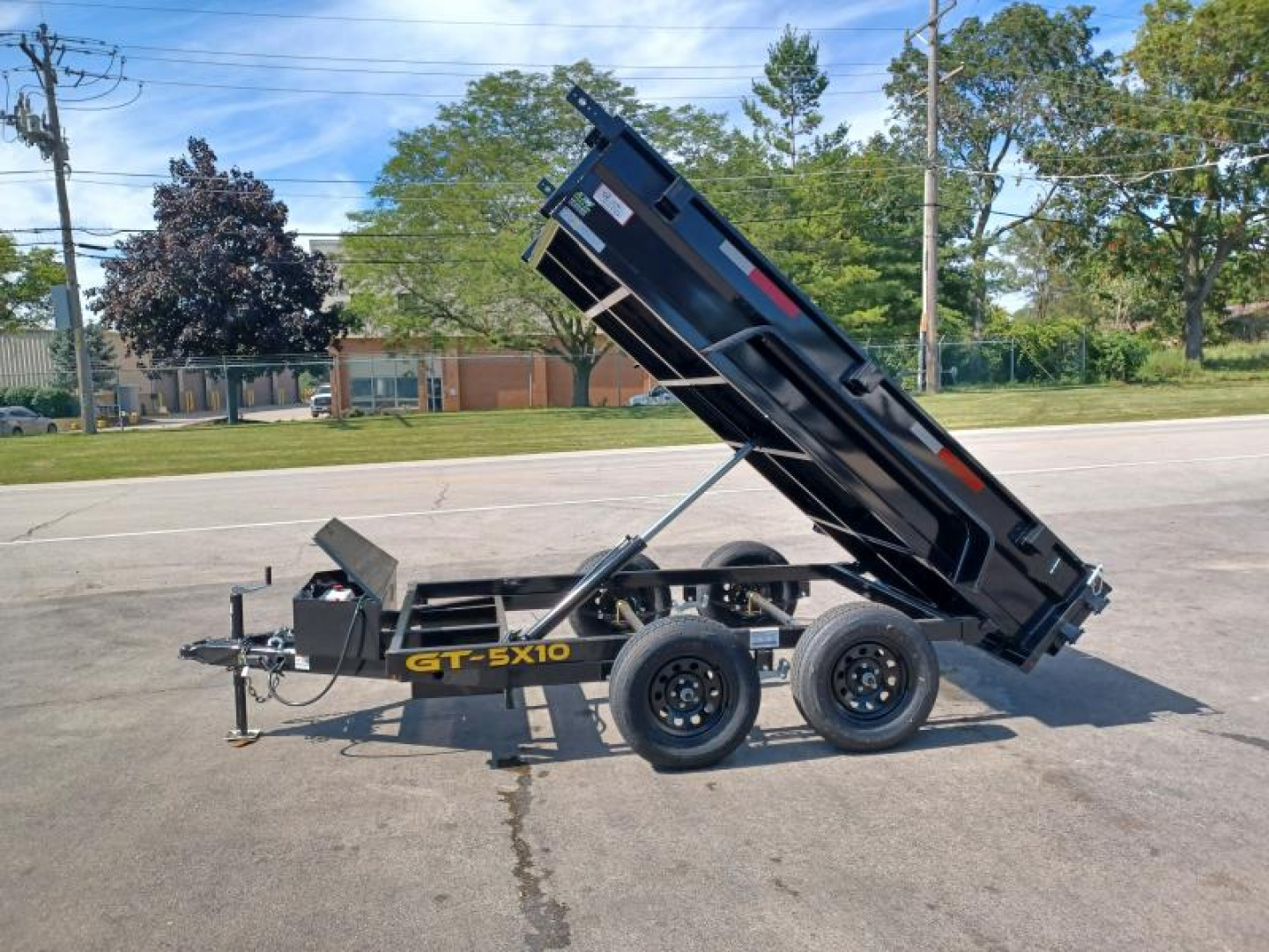 5×10 Dump Trailer