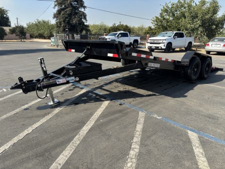 New 2025 Iron Panther 7'x20' Power Tilt Car / Racing Trailer 10k