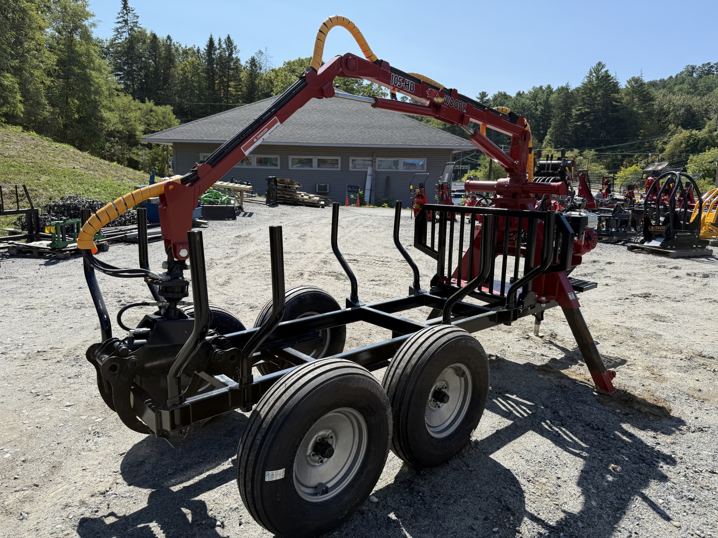 New 2025 WOODY 105HD LOG TRAILER