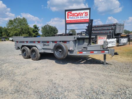 New 2025 Delco Trailers D5 16' x 83  Dump Trailer
