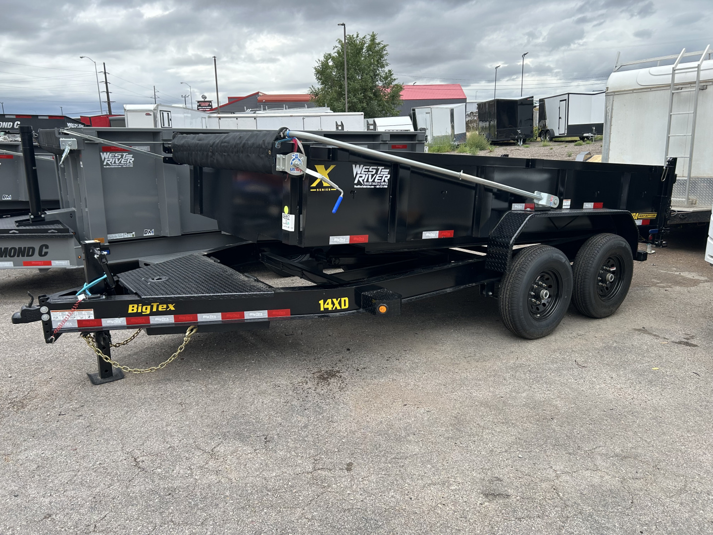 New 2026 Big Tex Trailers 14XD-14C2A-BK Dump Trailer