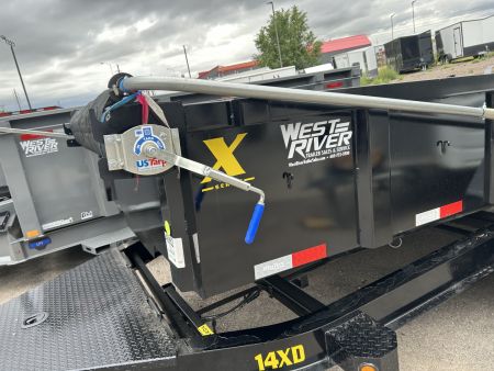 New 2026 Big Tex Trailers 14XD-14C2A-BK Dump Trailer