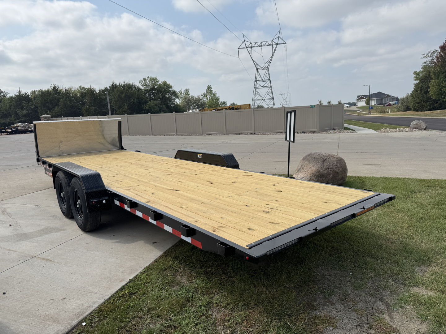 New 2026 H&H Trailers EX-24 14k Tilt Trailer