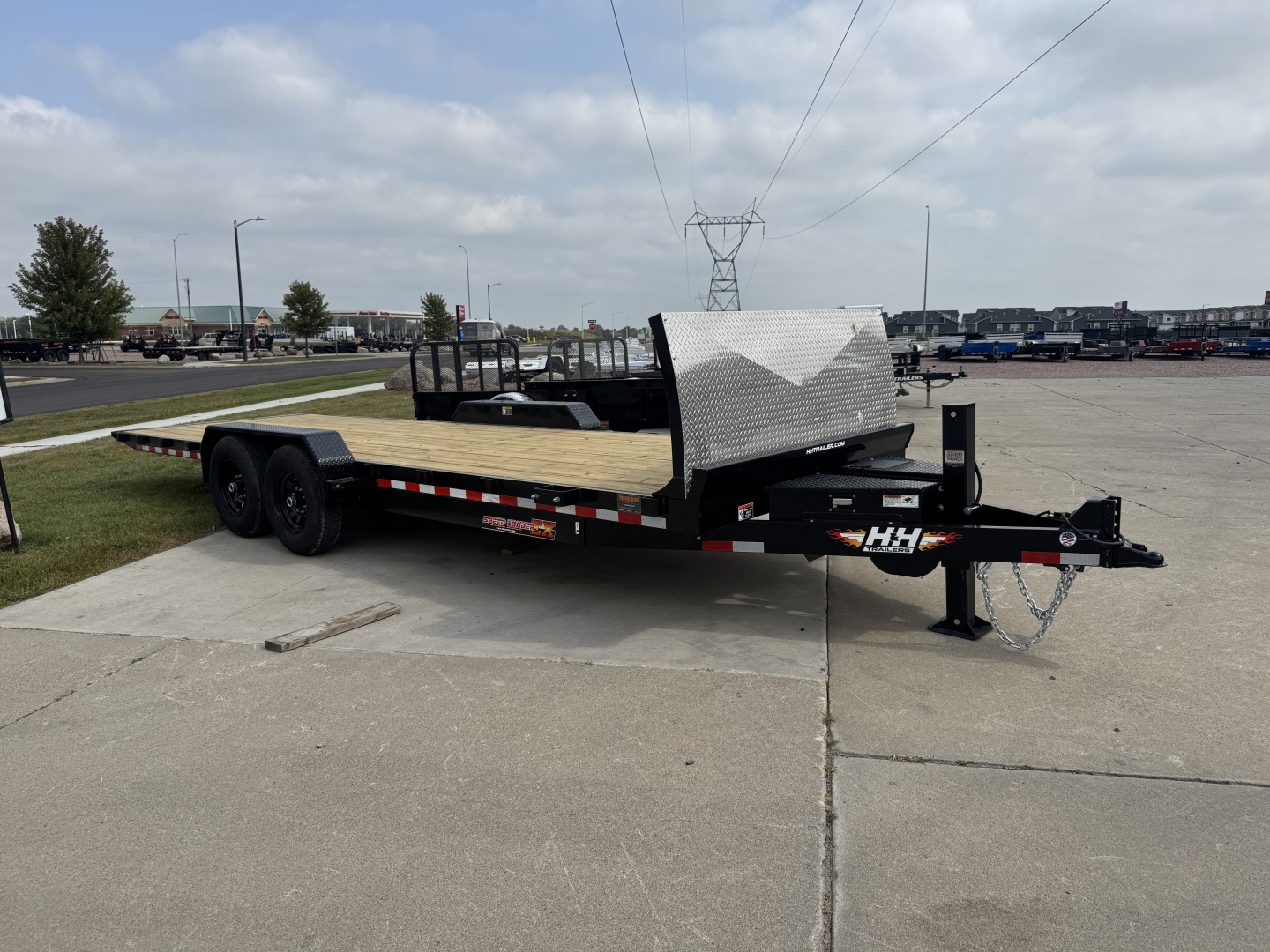 New 2026 H&H Trailers EX-24 14k Tilt Trailer