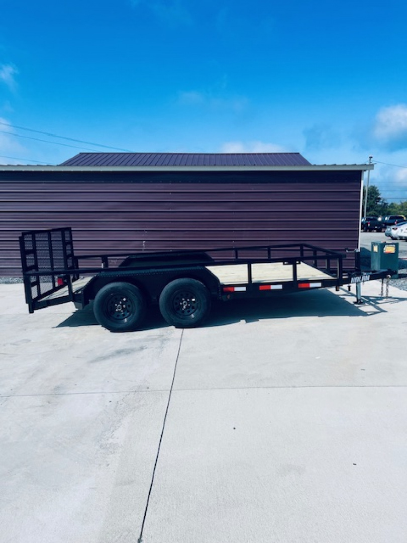New 2025 Nolan 7X14 Landscape Utility Trailer 7K Tandem Axle