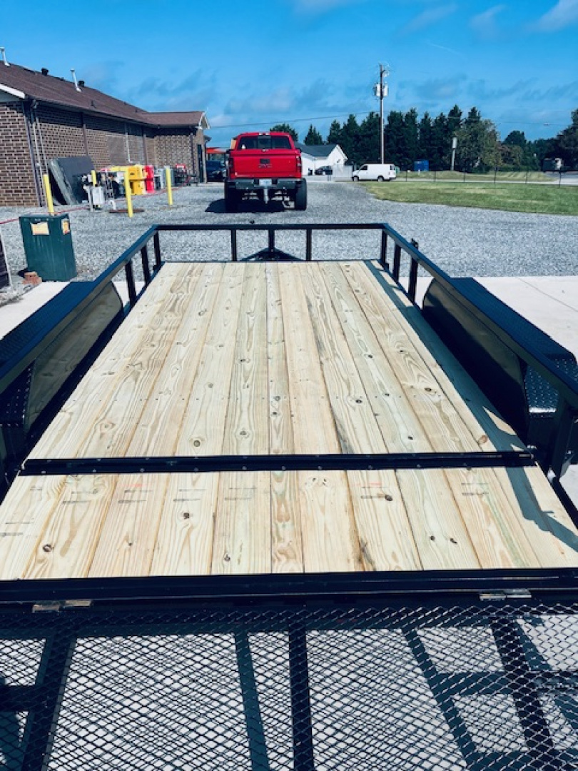 New 2025 Nolan 7X14 Landscape Utility Trailer 7K Tandem Axle