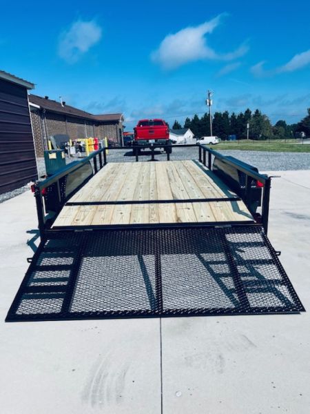 New 2025 Nolan 7X14 Landscape Utility Trailer 7K Tandem Axle