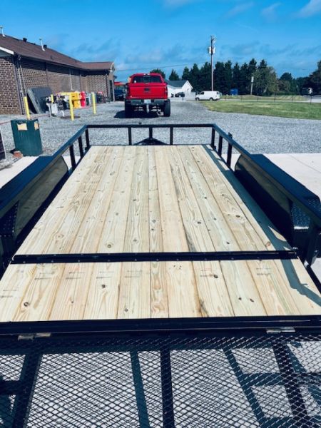 New 2025 Nolan 7X14 Landscape Utility Trailer 7K Tandem Axle