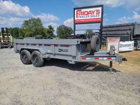 New 2026 Delco Trailers D3 14' x 83  Dump Trailer