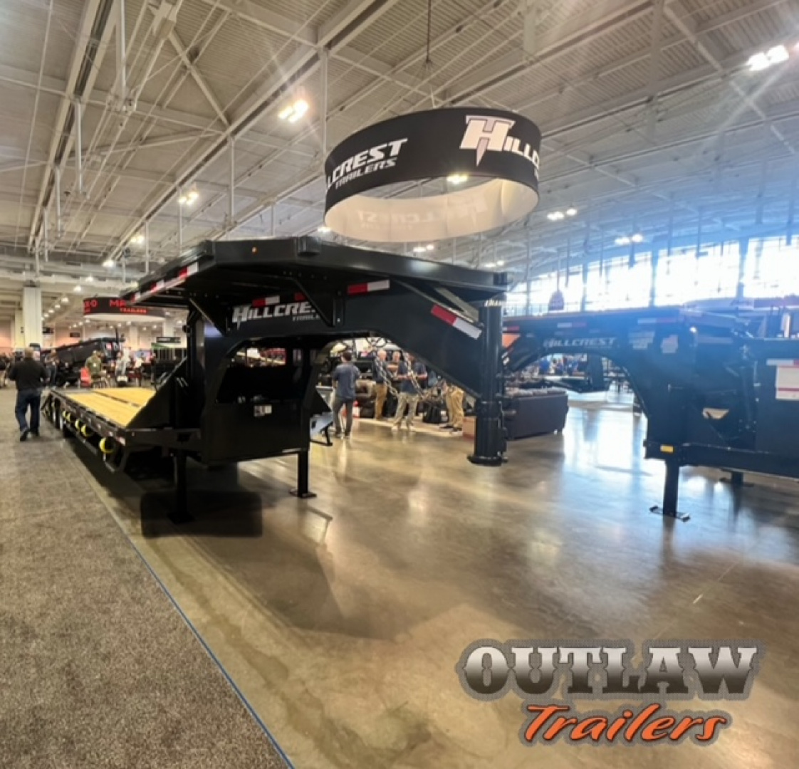 New 2026 Hillcrest Trailers 102" x 32' Hydraulic Dovetail W/ 12' Auto Latching Tail**SAVE BIG**