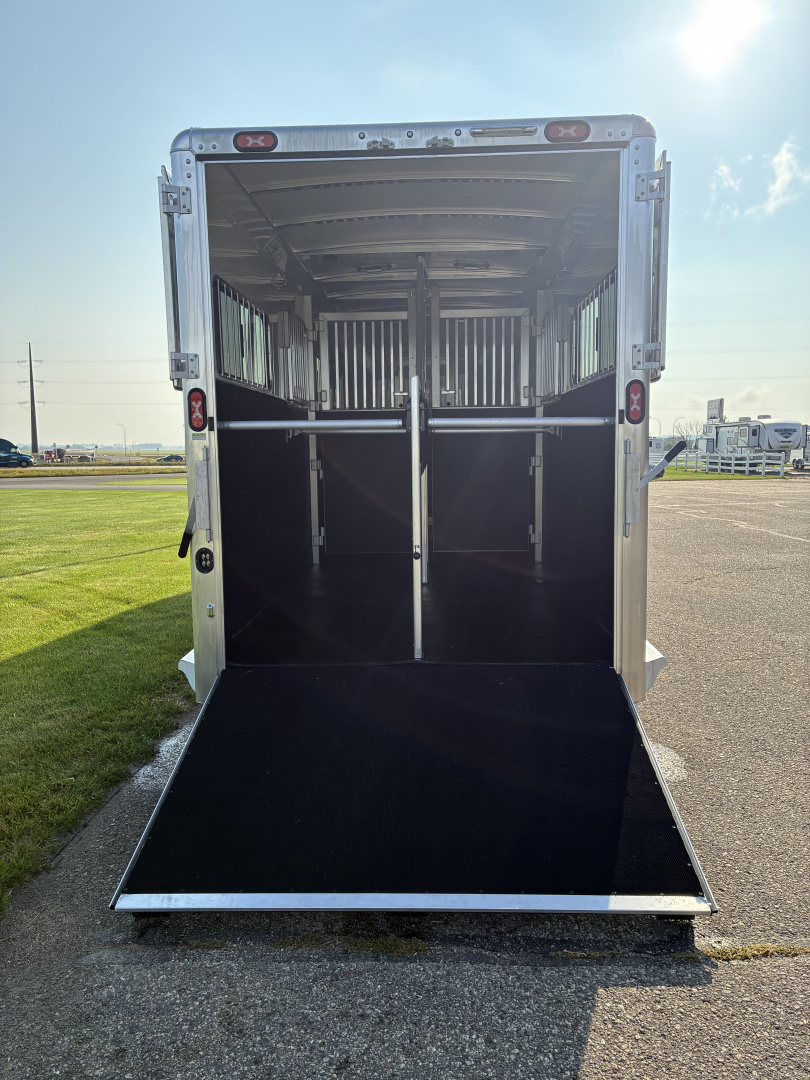 New 2026 Cimarron 2 + 1 Horse Trailer