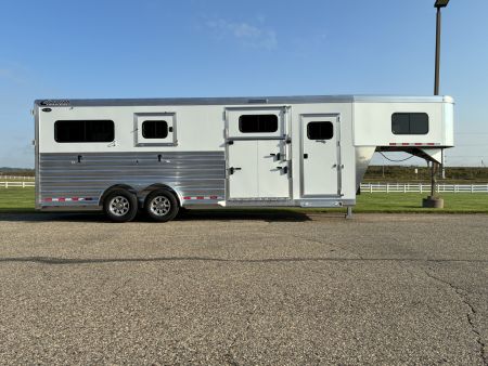 New 2026 Cimarron 2 + 1 Horse Trailer