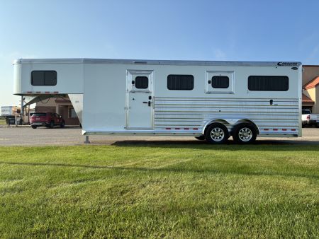New 2026 Cimarron 2 + 1 Horse Trailer