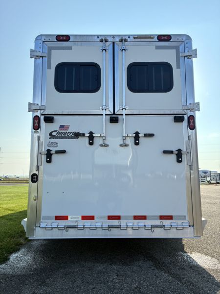 New 2026 Cimarron 2 + 1 Horse Trailer
