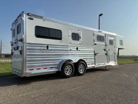 New 2026 Cimarron 2 + 1 Horse Trailer