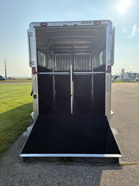 New 2026 Cimarron 2 + 1 Horse Trailer
