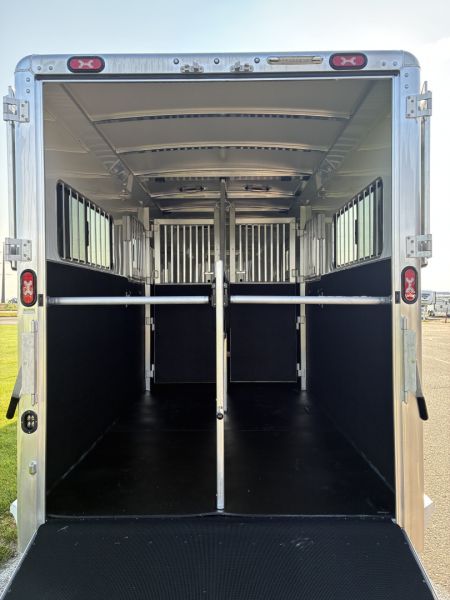 New 2026 Cimarron 2 + 1 Horse Trailer