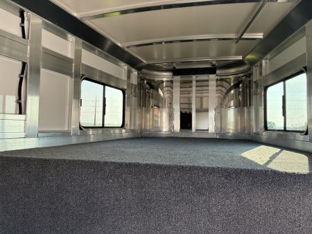 New 2026 Cimarron 2 + 1 Horse Trailer
