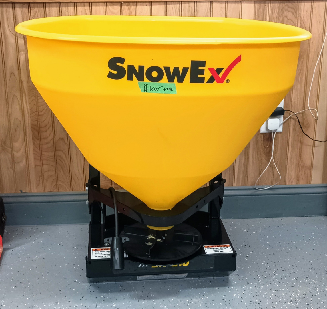 New 2027 SnowEx SR 210 Wireless Salter Snow Plow