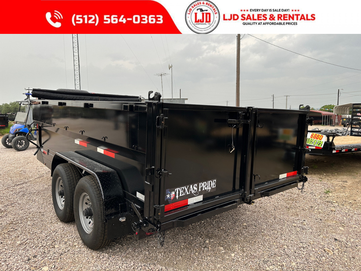 New 2026 Texas Pride - Gooseneck Dump Trailer 14'x3' - 16K GVWR