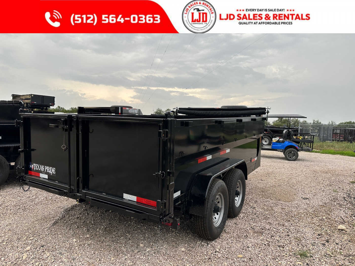 New 2026 Texas Pride - Gooseneck Dump Trailer 14'x3' - 16K GVWR