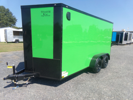 New 2026 Titanium Cargo 7X14 Cargo / Enclosed Trailer