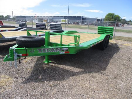 New 2026 Titan Trailer Flatbed Flatbed Trailer 8.5 X 21