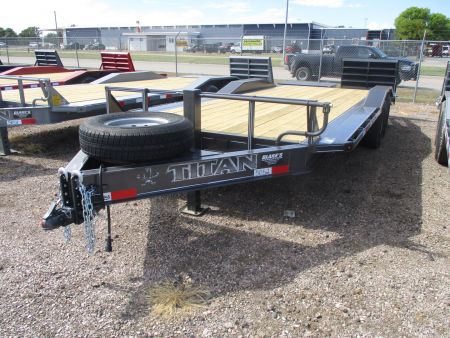 New 2026 Titan Trailer Flatbed Flatbed Trailer 8'6 x 21