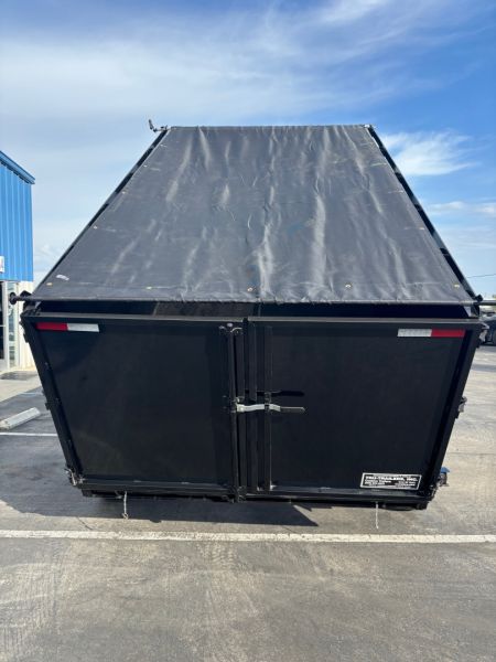 New 2026 TRU 7'x12'x4' Scissor Hoist Dump Trailer 14,000lbs GVWR
