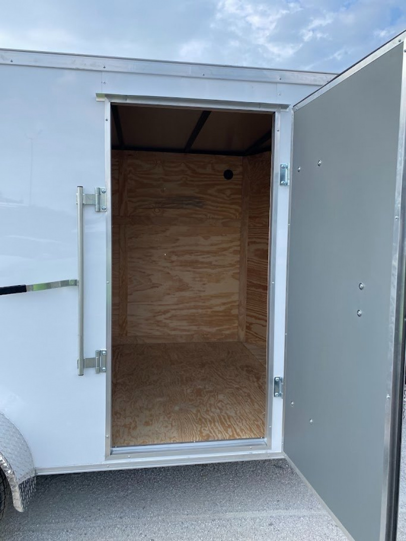 New 2026 Mammoth 7x10 SA Cargo / Enclosed Trailer, 6' interior height, 3.5k axle, .080 polycore exterior Cargo / Enclosed Trailer