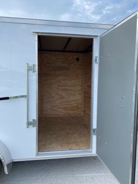 New 2026 Mammoth 7x10 SA Cargo / Enclosed Trailer, 6' interior height, 3.5k axle, .080 polycore exterior Cargo / Enclosed Trailer