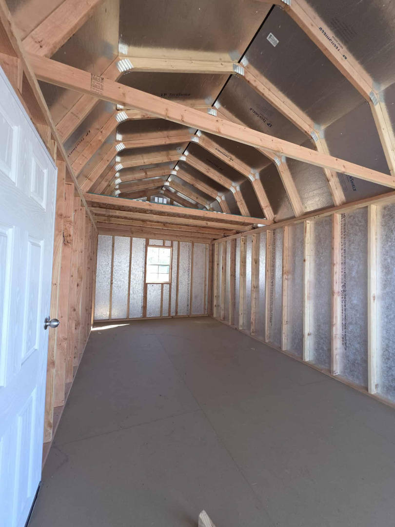 New GARAGE SHED 2025 Old Hickory WLGX 10X20 LOFTED GARAGE BARN SHED TECH SHIELD
