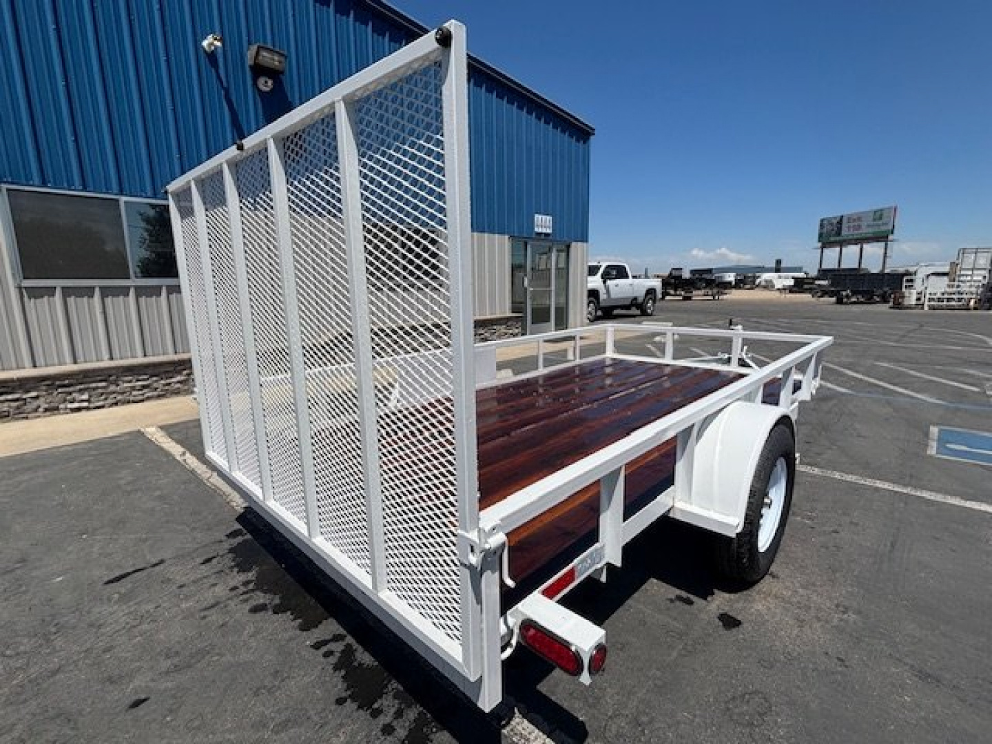 New 2026 TRU 6'x12'Utility/ Rail Trailer