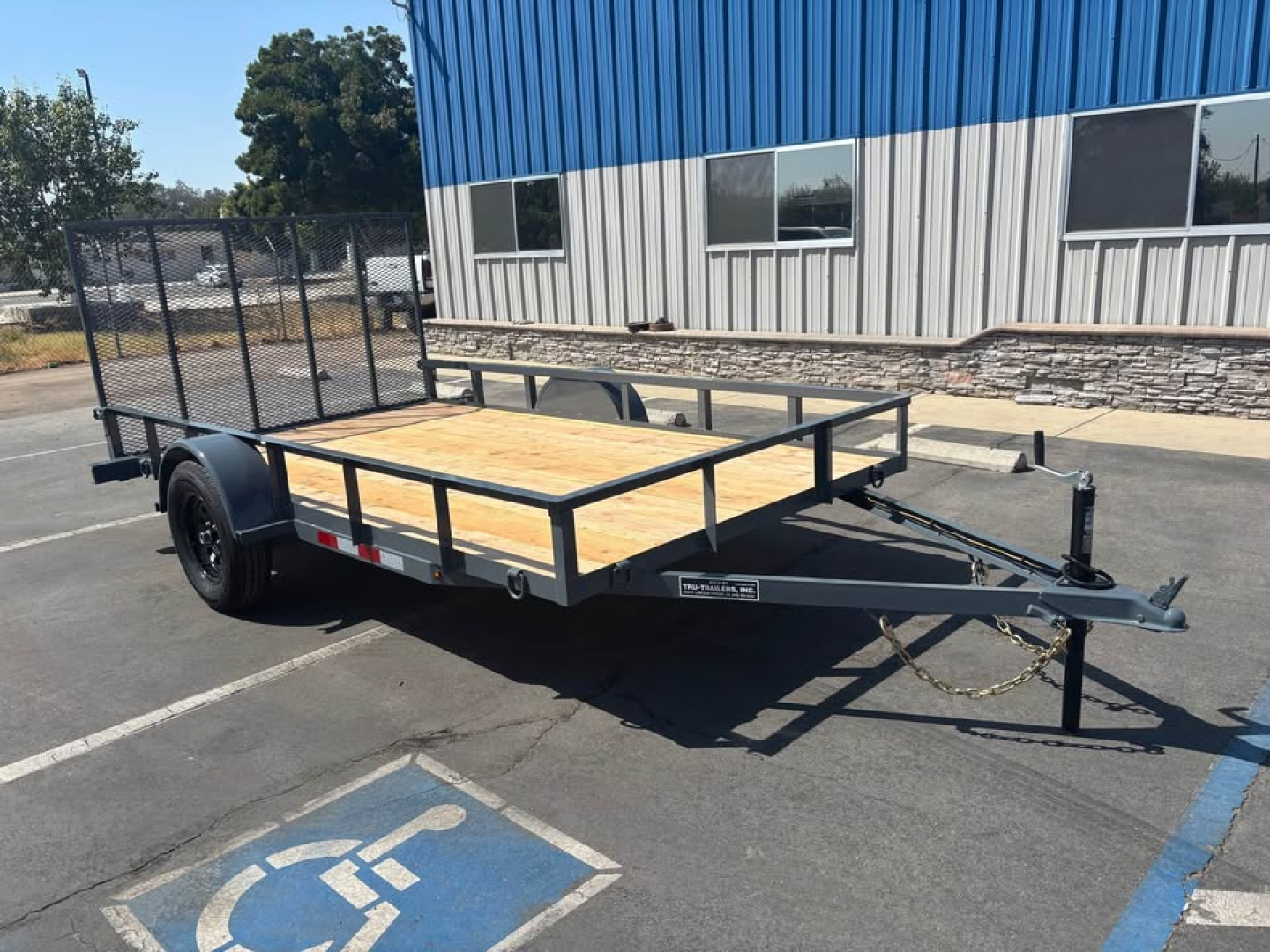 New 2026 TRU 6'x12'Utility/ Rail Trailer