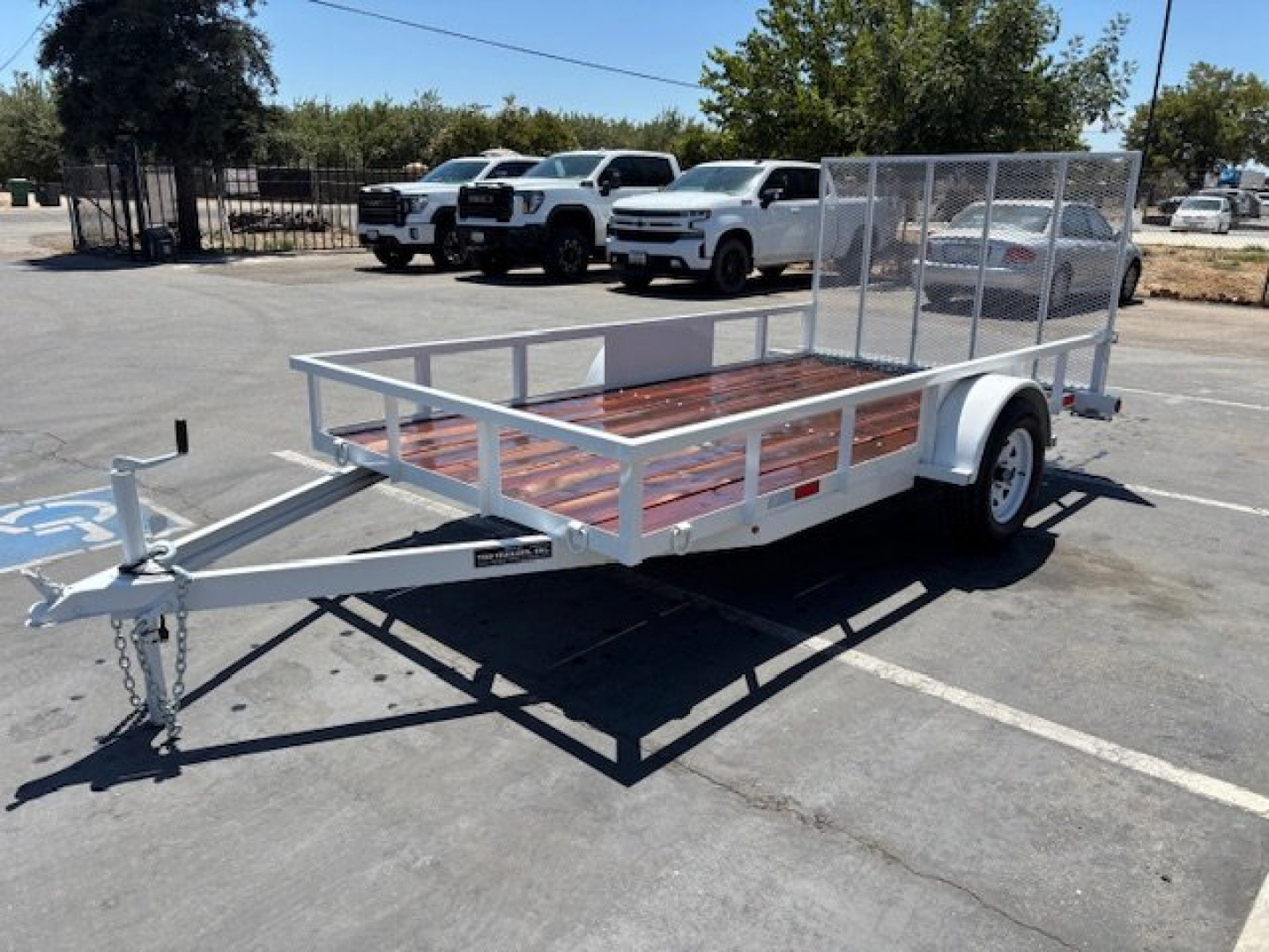 New 2026 TRU 6'x12'Utility/ Rail Trailer