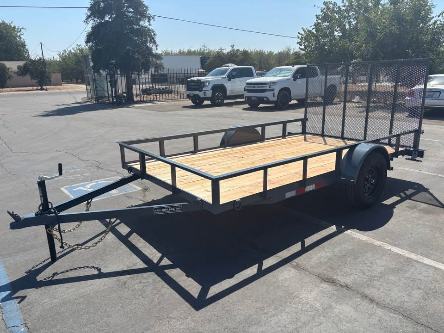 New 2026 TRU 6'x12'Utility/ Rail Trailer